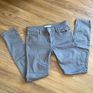 Zara brown denim pants